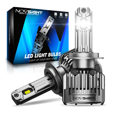 LinkMejor A500-N90 180W 36,000LM/Pair High Power Car LED Headlights 6500K Bright White
