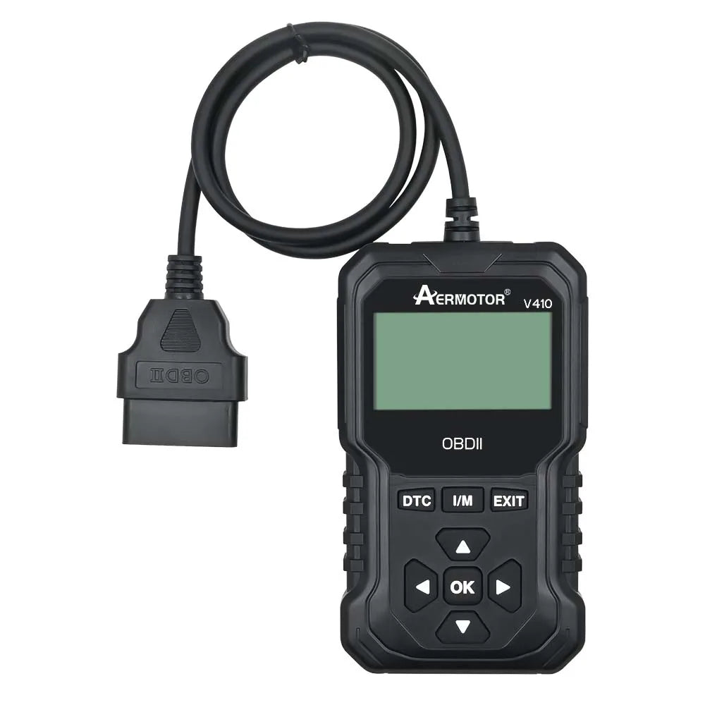 V410 ELM327 Car Fault Diagnostic Tool Automobile OBD2 Scanner Car OBD2 Code Reader ELM327 Multi-language 9 Standard OBDII/EOBD Protocols