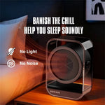 Tevorex 220V Portable Electric Heater Fast Heating Mini Space Heater with Overheat Protection for Home & Office