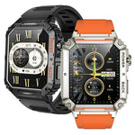 Bakeey P3 1.91inch HD Screen RGB bluetooth Call Heart Rate Blood Pressure Blood Oxygen Monitor Sleep Monitoring Multi-sport Modes Music Playback IP67 Waterproof Smart Watch