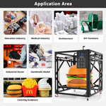 [EU/US Direct]TRONXY VEHO 800PRO High Speed Large Format 3D Printer 800x800x800mm Cube Build Volume 300mm/s Printing High Precision Auto Leveling Industrials Home Use