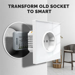 LinkMejor Tuya Zigbe Intelligent Switch Module Portable Home Automation DIY Switch Compatible with Alexa Google Assistant