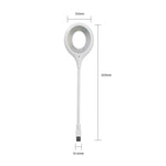 LinkMejor Intelligent Voice Control Night Light 3 Color Temperatures Voice Activated Mini Portable Ambient Light