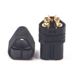 20 Pairs Amass MT60 Three-hole Plug Connector Black Male & Female