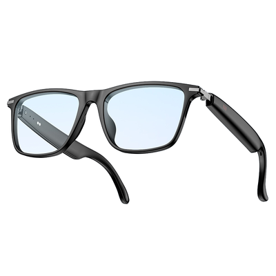 LinkMejor M01 Smart Glasses BT5.4 Open Ear Wireless Sunglasses IP68 Waterproof Sports Voice Assistant Detachable Lenses 35g Lightweight