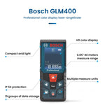 GLM400 Laser Range Finder 40m Measurement Distance High Accuracy IP54 Waterproof Multi-Measurement Modes