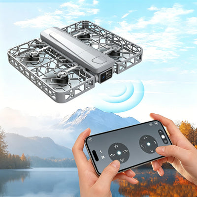 LinkMejor S161 MAX GPS Follow Me 5G WiFi FPV with 2.7K HD Dual Camera Servo Gimbal TOF Positioning APP Controlled Grid Full Protection Brushless Pocket Foldable RC Drone Quadcopter BNF