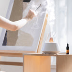 Tevorex 150ml Aroma Diffuser & Humidifier with Remote Control, USB Powered, Quiet Night Light for Bedroom & Office