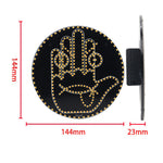 Car LED Fun Expression Gesture Palm Light Smile Face Light Rear Window Multi-Function Warning Car Interesting Expression Remote Control LED Lighting