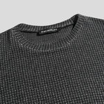 INCERUN Men Mesh Thin Long Sleeve T-shirts Comfortable Loose Fit Sun Protection Crew Neck Top Large Size S-5XL for Spring Fall