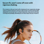 Monster MH22282 True Bone Conduction Headset Wireless bluetooth 6.0 Earphone IPX8 Waterproof Built-in 32G Memory 11.2mm Speaker AAC SBC Audio ENC Call Noise Cancelling 16H Playback Lightweight Design Open-ear Neckband Swimming Headphones
