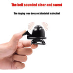 LinkMejor Bicycle Bell Aluminum Alloy Loud Horn Cycling Handlebar 360 Rotation Bike Bell MTB Road Bike Electric Scooter Parts
