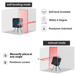 LinkMejor Cross-line Laser Level LV1/LV1G for Precision Work