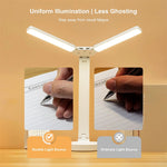 LinkMejor Desk Lamp Eye-friendly USB Rechargeable 4000mAh Table Lamp Student Dormitory Reading Lamp Bedroom Lamp