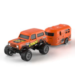 LinkMejor HG4-163 HG4-164 RTR 1/64 2.4G RWD Mini Alloy RC Car Off-Road Climbing Truck Support App Remote Control Three Speed Vehicles Models Pocket Toys Desktop Collection Gift For Boys