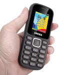 LinkMejor E1808 Mini 2G GSM 1.77-inch Three Cards Three Standby 800mAh FM Big Button Built-in Flashlight Mobile Phone for Senior Elder