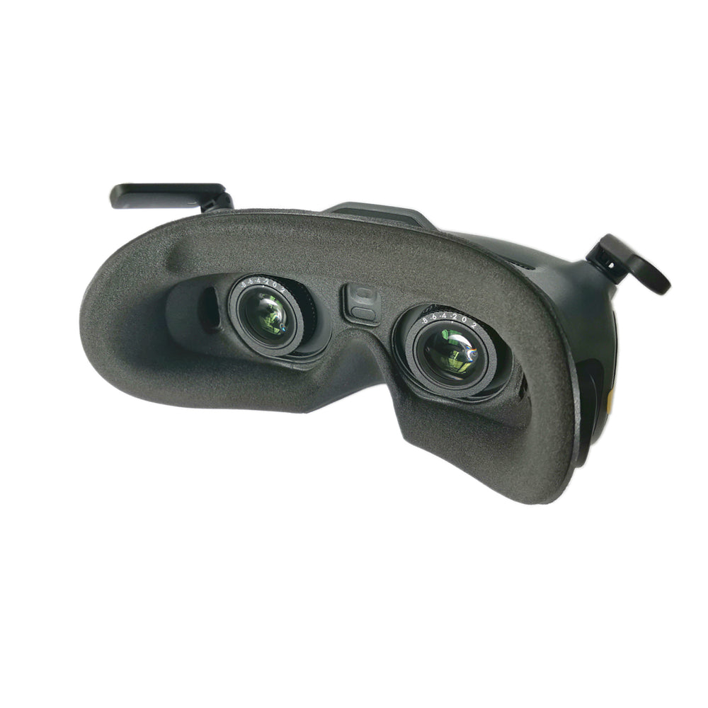 LinkMejor FPV Headset Faceplate Mask Makeup Cotton Pad Anti Light Leak Padding Lens Cover For DJI Goggles 2