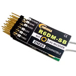 LinkMejor R6DM 2.4GHz 6CH DMSS Compatible Receiver for JR XG6 XG7 XG8 XG11  XG14 Radio Transmitter