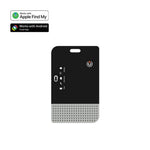 LinkMejor BLE 5.4 Smart Card Tracker Dual System Anti-Lost Locator Long Battery Wireless Charging Bluetooth Find My Locator Suitable for Apple Search App