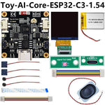 Toy-AI-Core-ESP32-C3 Smart Voice Robot Mini Development Board 1.28/1.54 Inch LCD Extension Board AI DeepSeek Xiaozhi Core C3 Toy Doll Core