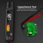 LinkMejor U1 Multifunctional Intelligent Multimeter LED Flashlight Full Range AC/DC Recognition Reliable Burn Protection Capacitance Test and V~Alert Live Wire Check Ideal Accessory for Electrical Maintenance