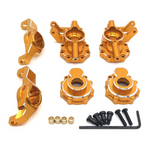 Upgraded Metal Parts Front Axle C Seats Steering Cup Set for HB Toys R1001 R1002 R1003 1/10 Rock Crawler Off-Road Climbing Truck RC Cars Vehicles Models Spare Accessories
