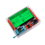 LCR-T10H Transistor Tester Multimeter TFT Display Auto Measurement 3.7V Lithium Battery 25pF-100mF 0.01Ω-50MΩ 80x60x20mm