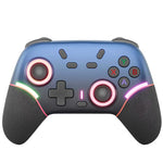 X9 Tri-mode Wireless Gaming Controller with RGB Lighting Programmable Back Buttons Dual Vibration for PC Switch iOS Android PS3 Gamepad
