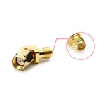 Realacc 45° Angled SMA/RP-SMA Adapter - Signal-Saver for Fatshark, RX5808, and RC Drones