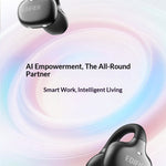 EDIFIER X Clip AI Translation Earbuds TWS bluetooth 6.0 Earphone 12mm Titanium-plated Composite Diaphragm 32H Playback Low Game Delay IP55 Waterproof Open-ear Earclips Sports Headphones