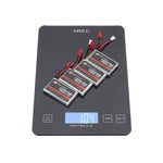 4 PCS LinkMejor 3.7V 1200mAh 25C 1S LiPo Battery JST Plug with Battery Charger for RC Drone