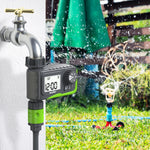 Rainpoint ITV0105 Outdoor Smart Irrigation Automatic Programmable Watering Irrigation Timed Irrigation LCD Display with Rain Delay/Manual