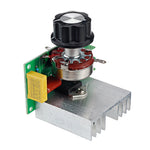 4000W SCR Electronic Voltage Regulator Speed Controller Control Board Governor Dimmer High Power Module AC 220V Resistive Load