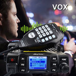 AnyTone AT-778UV Dual Band Mobile Radio 25W 136-174MHz 400-490MHz 200 Channels VOXAmateur Ham Radio Transceiver Vehicle Car Radio