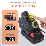 937D-I Cordless Soldering Station with Adjustable Temperature 20V DC 40W LED Display for Precision Welding Fit For DEWALT/MAKIT Battery 18/20V
