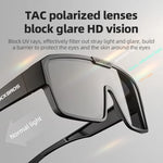 LinkMejor Bike Glasses UV400 Protection Wear Sunglasses Men Women for Driving Fishing Hiking Cycling Multi-functional Eyewear