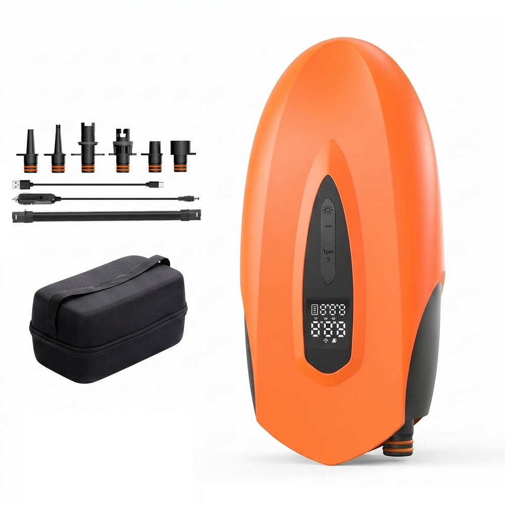 20PSI Electric SUP Air Pump for Paddle Board 12000mAh Cordless 12V DC for SUP Inflator with Auto Shut Off for Kayak Inflatables