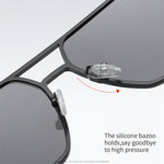 Classic Fashion Mg Aluminum Sunglasses for Men UV400 Protection Photochromic Sun Glasses Night Vision Driving Eyeglasses