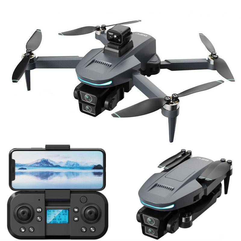 LinkMejor L200 MAX 216g GPS 5G WiFi FPV with 720P HD Dual Camera Servo Gimbal 360° Obstacle Avoidance Brushless Foldable RC Drone Quadcopter RTF