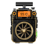 HanRongDa HRD-777 Multiband Radio bluetooth AM FM SW WB 6 EQ Modes TF Card MP3 Player Type-C Charging SOS Alarm Survival Gear Camping Portable Outdoor Radio