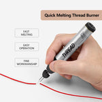 Thread Burner Cord Burn Melt Thread Replacement Tips Melting Welding Wax Pen for Jewelry Mould Wax Crayons Leather Craft