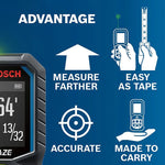 Genuine Professional GLM50-23G Green Laser Range Finder 50m Measurement IP65 360° Tilt Sensor High Accuracy English version