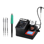 LinkMejor A9E Soldering Station 160W 100°C-450°C Adjustable Temperature Rework Station T245 Handle with Cleaning Tools and Multi Compatible Soldering Tips