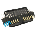 LinkMejor 18Pcs Dimple Lock Pick Tools Combination Door Openner Locksmith Tool