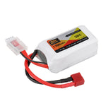 LinkMejor 11.1V 1300mAh 20C 3S LiPo Battery T Plug for RC Car