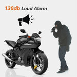 LinkMejor Type-C Charging Bicycle Disc Brake Lock 130dB Loud Alarm Anti-thief Protection Aluminum Alloy Waterproof Reminding Rope Lock for Bike Motorcycle