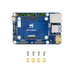 Raspberry Pi Compute Module 5 Expansion Board Dual 4K HD Multimedia Interface USB 3.2 PCIe Gigabit Ethernet GPIO TF Card Slot