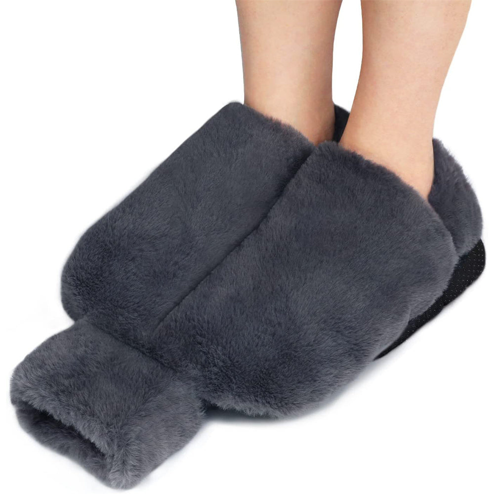 IPRee 2L Heated Foot Warmer, Explosion Proof Hot Water Bag, Water Filled Rubber Foot Warmer, Water Filled Plush Foot Warmer
