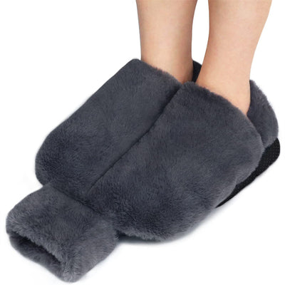 IPRee 2L Heated Foot Warmer, Explosion Proof Hot Water Bag, Water Filled Rubber Foot Warmer, Water Filled Plush Foot Warmer