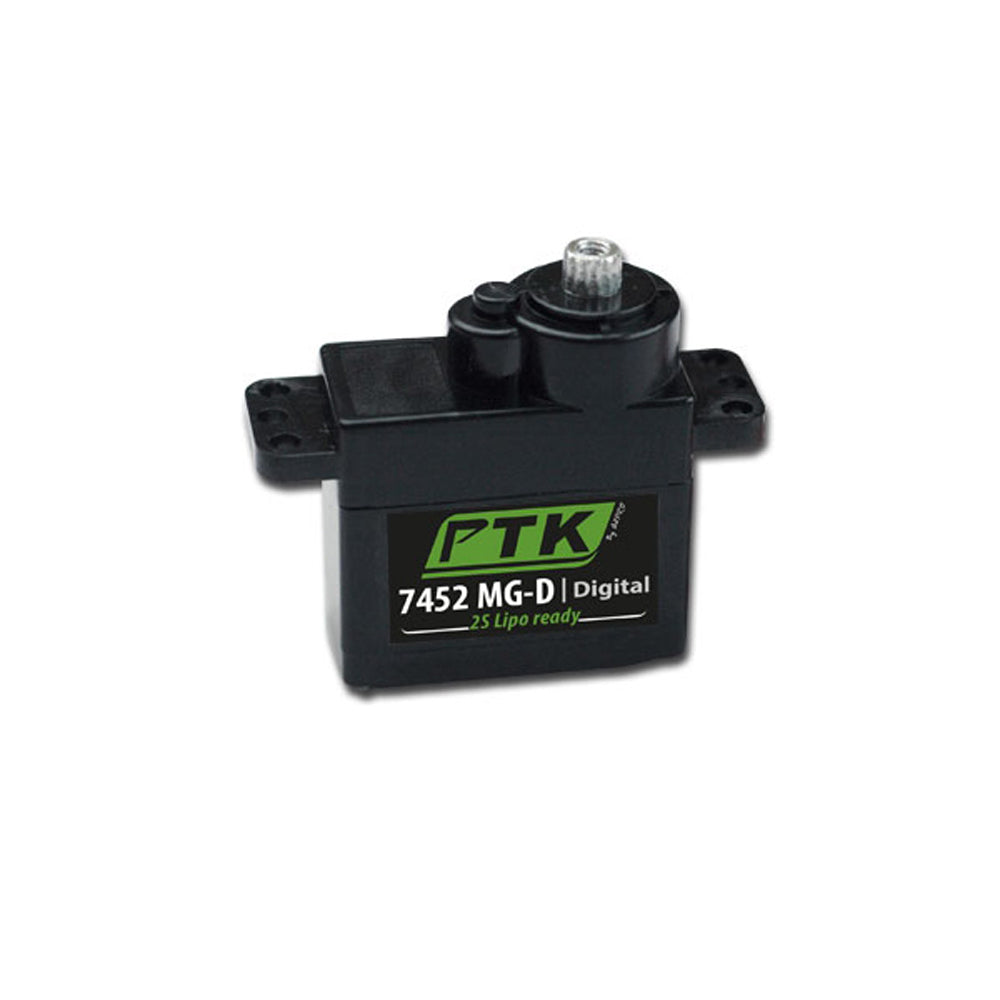 2pcs PTK 7452 MG-D 9g Digital Servo Metal Gear For EPP Airplane RC Aircraft Fixed Wing Helicopter
